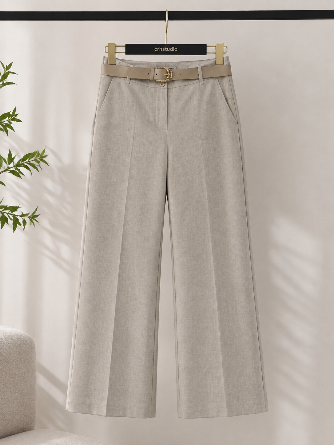Taş Bol Paça Pantolon Noya