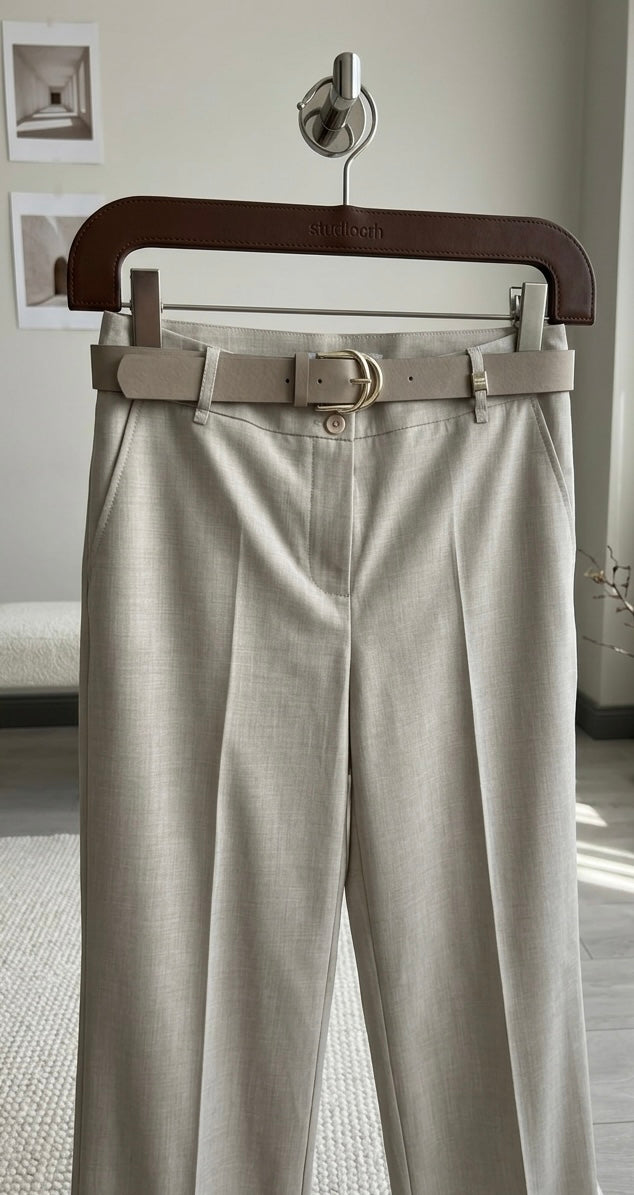 Taş Bol Paça Pantolon Noya